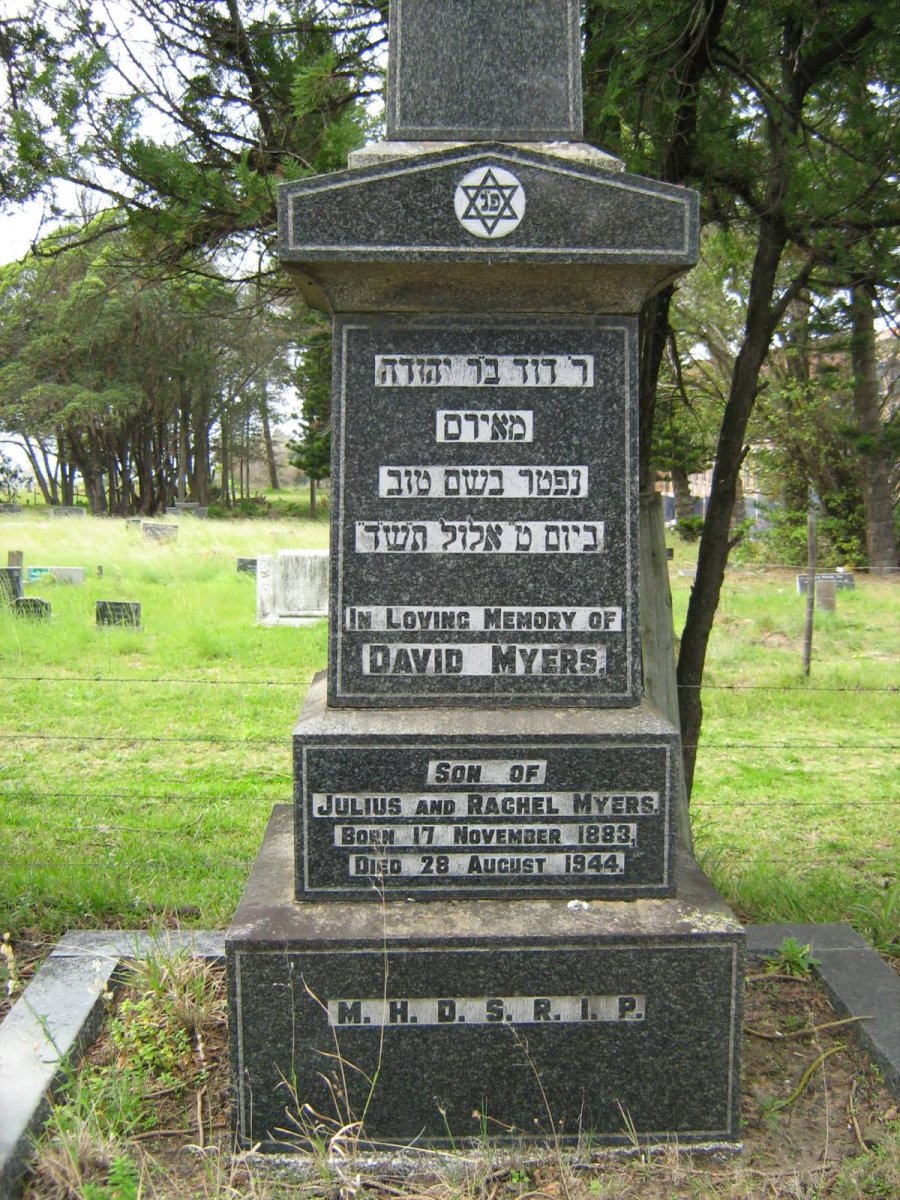 MYERS David 1883-1944