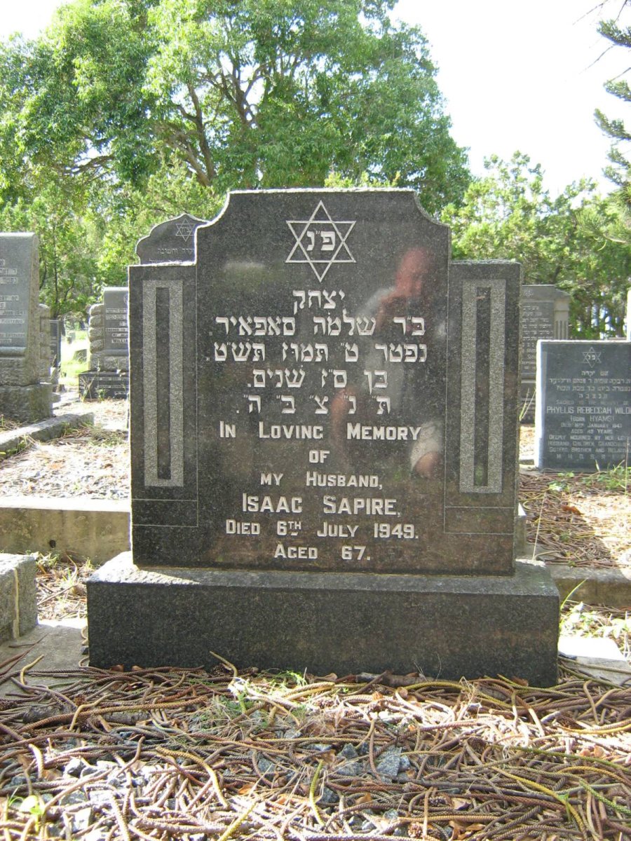 SAPIRE Isaac -1949  