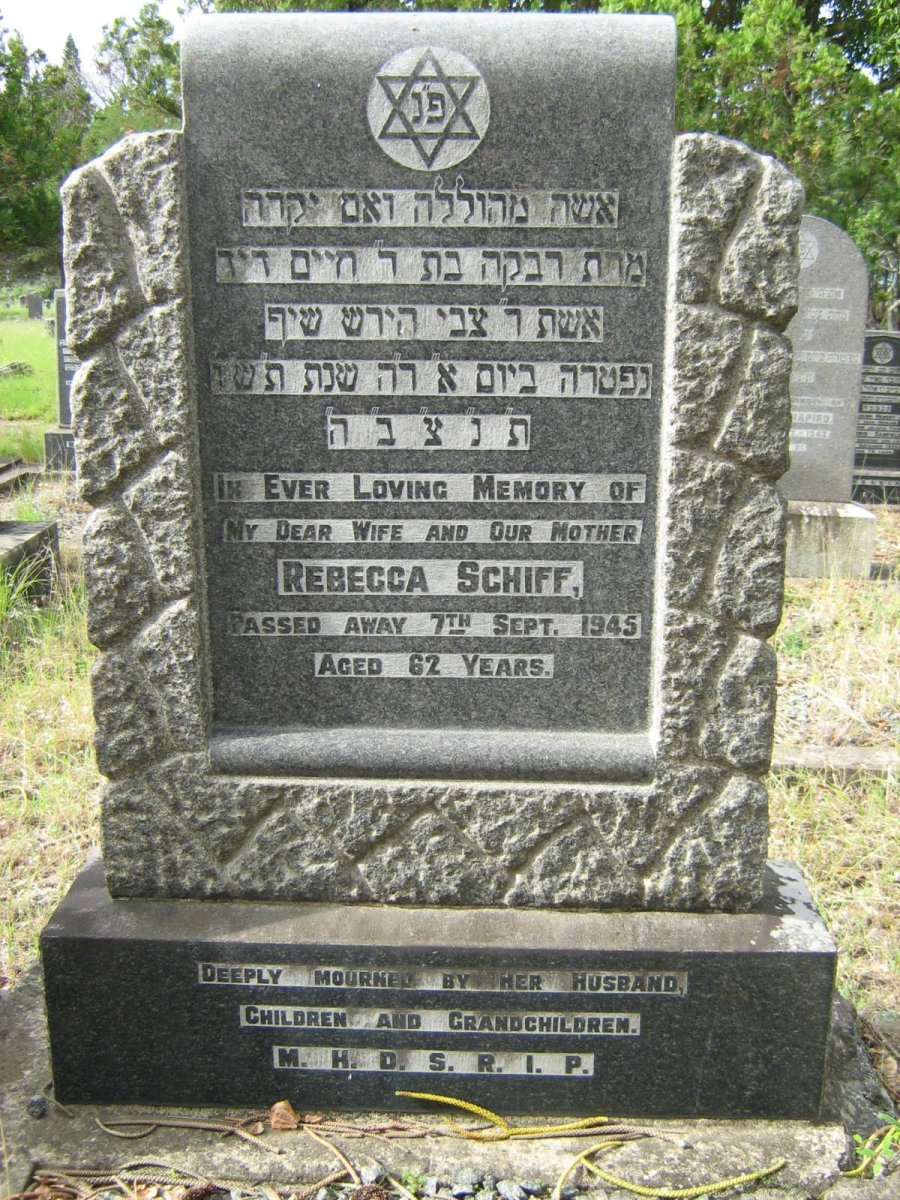 SCHIFF Rebecca -1945 