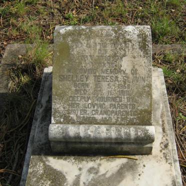 SLAVIN Shelley Teresa 1958-1961