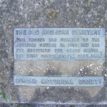 Eastern Cape, EAST LONDON, Fleet Street, Old Anglican Cemetery