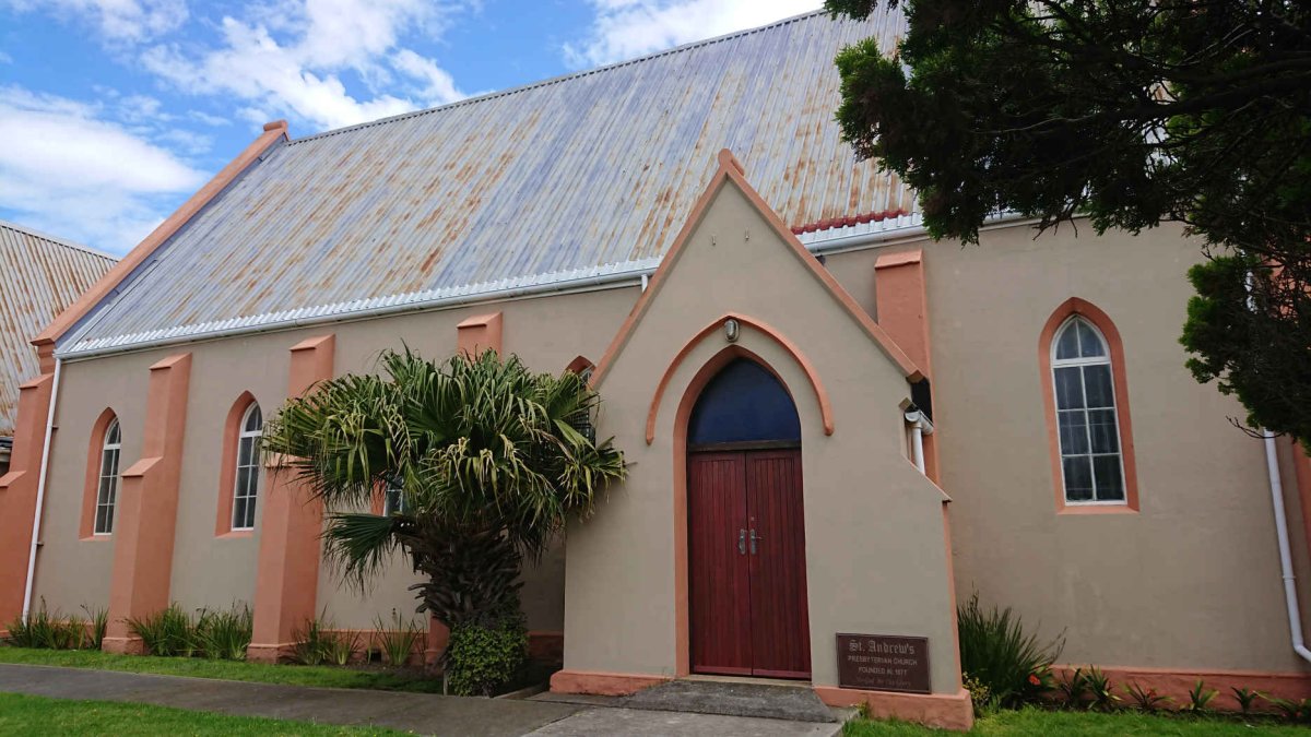 1. St Andrews Presbyterian Church - entrance Door