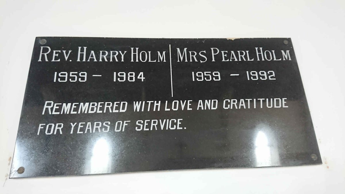 HOLM Harry 1959-1984 &amp; Pearl 1959-1992