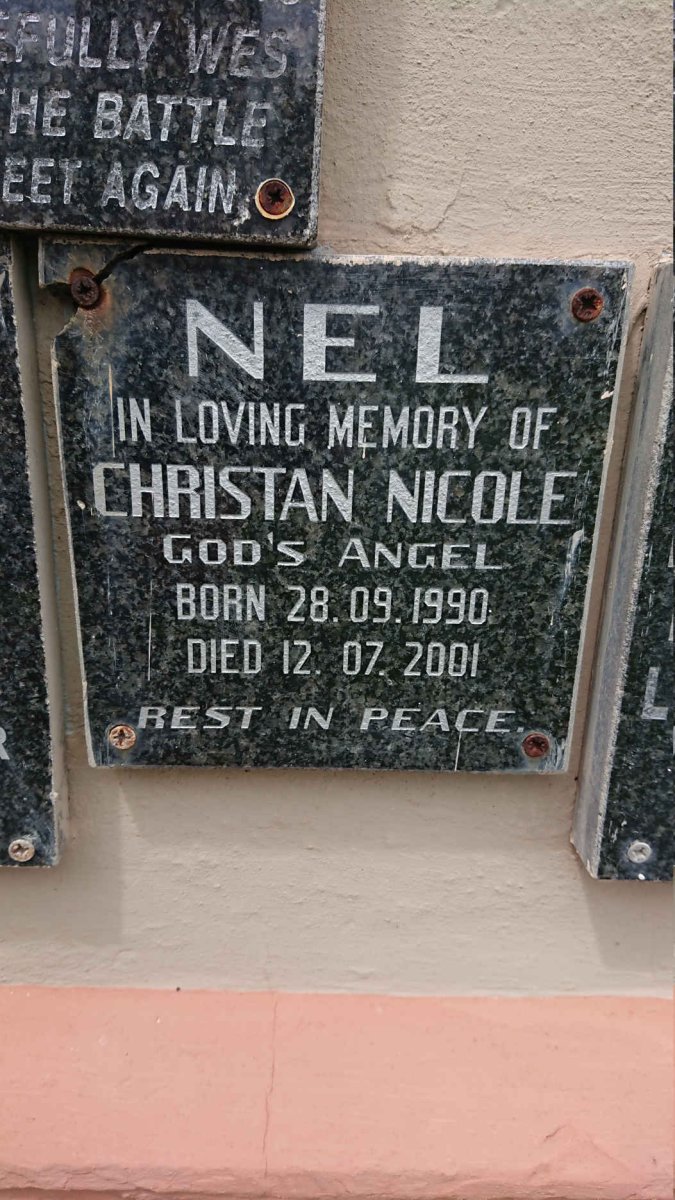 NEL Christan Nicole 1990-2001