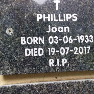 PHILLIPS Joan 1933-2017