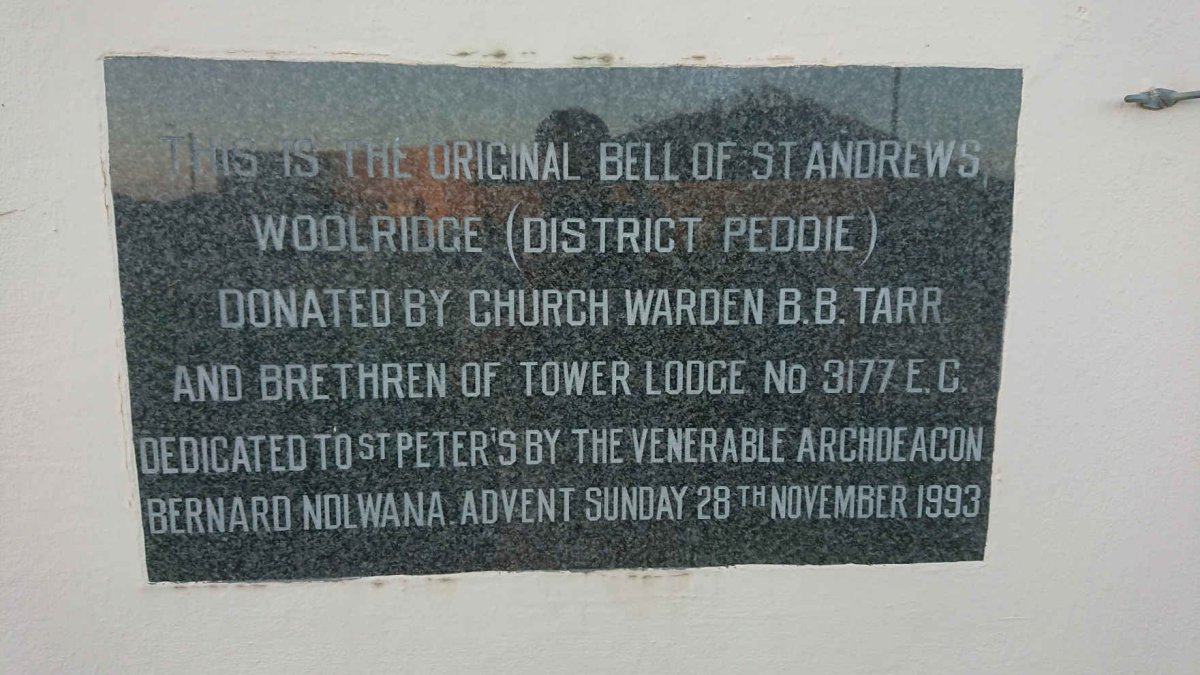 3. Overview / Oorsig - plaque