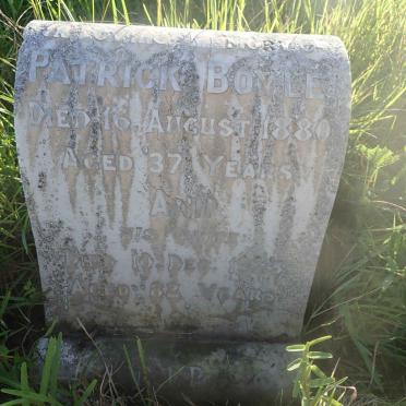 BOYLE Patrick -1880 &amp; Ann -1923