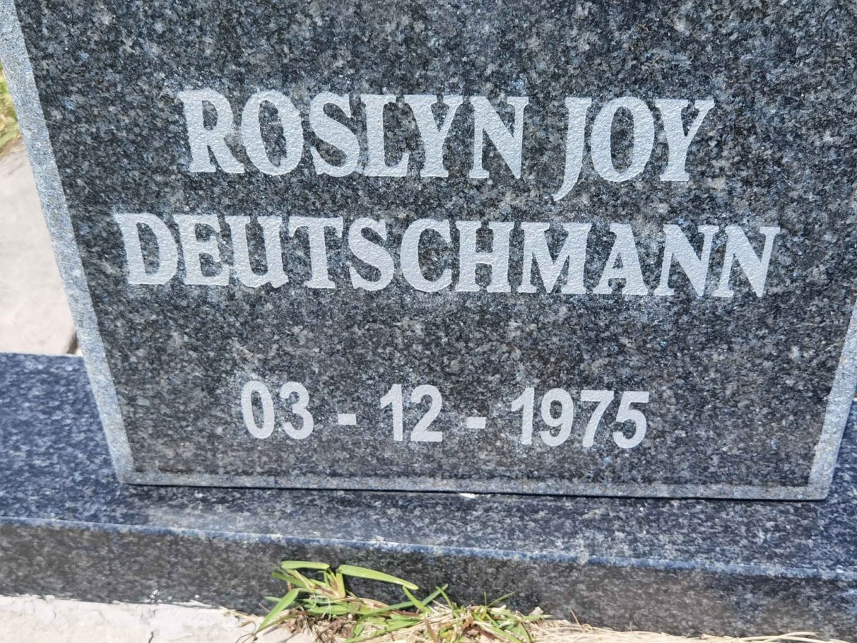 DEUTSCHMANN Roslyn Joy -1975