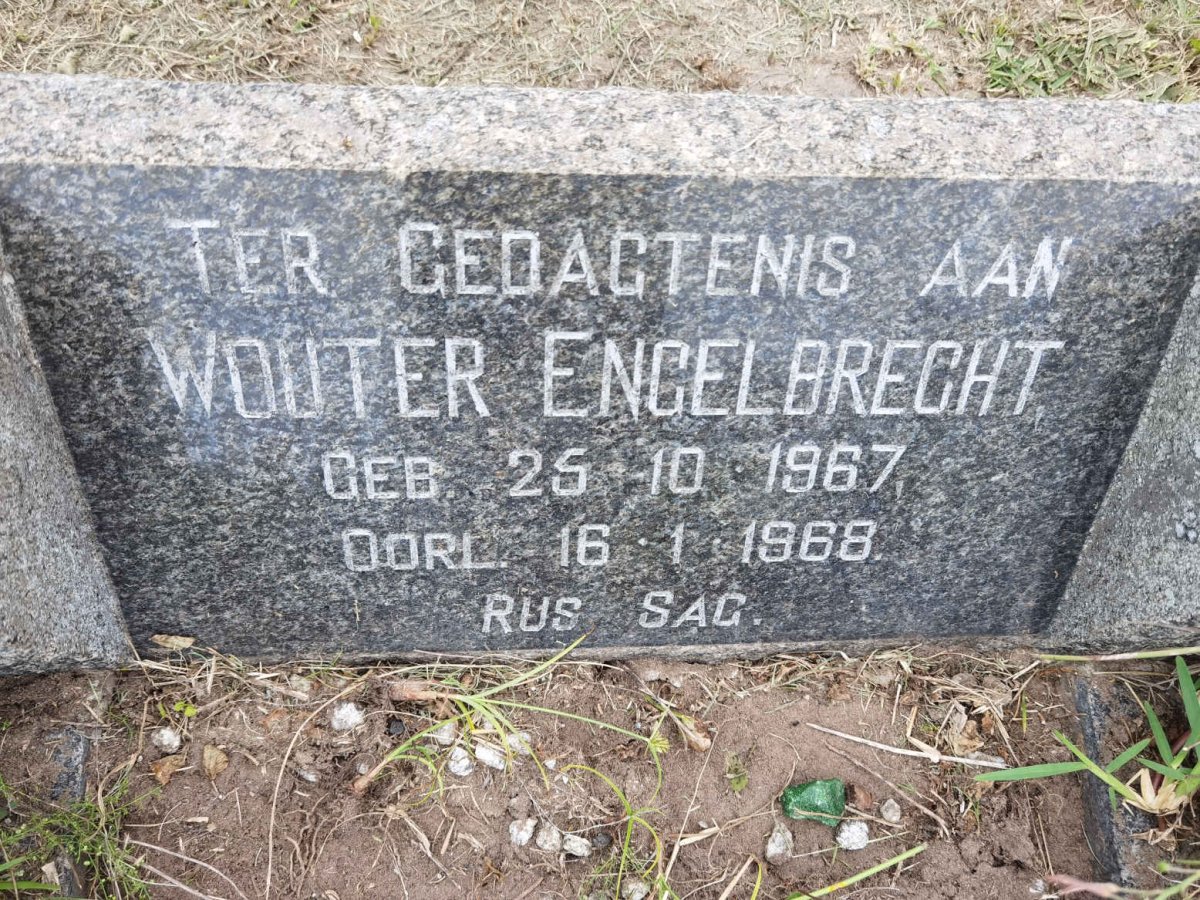ENGELBRECHT Wouter 1967-1968