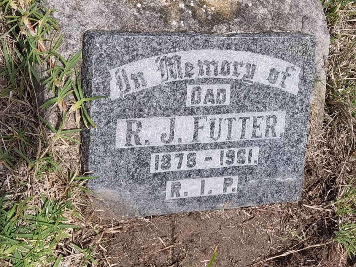 FUTTER R.J. 1878-1961