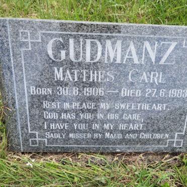GUDMANZ Matthes Carl 1906-1983