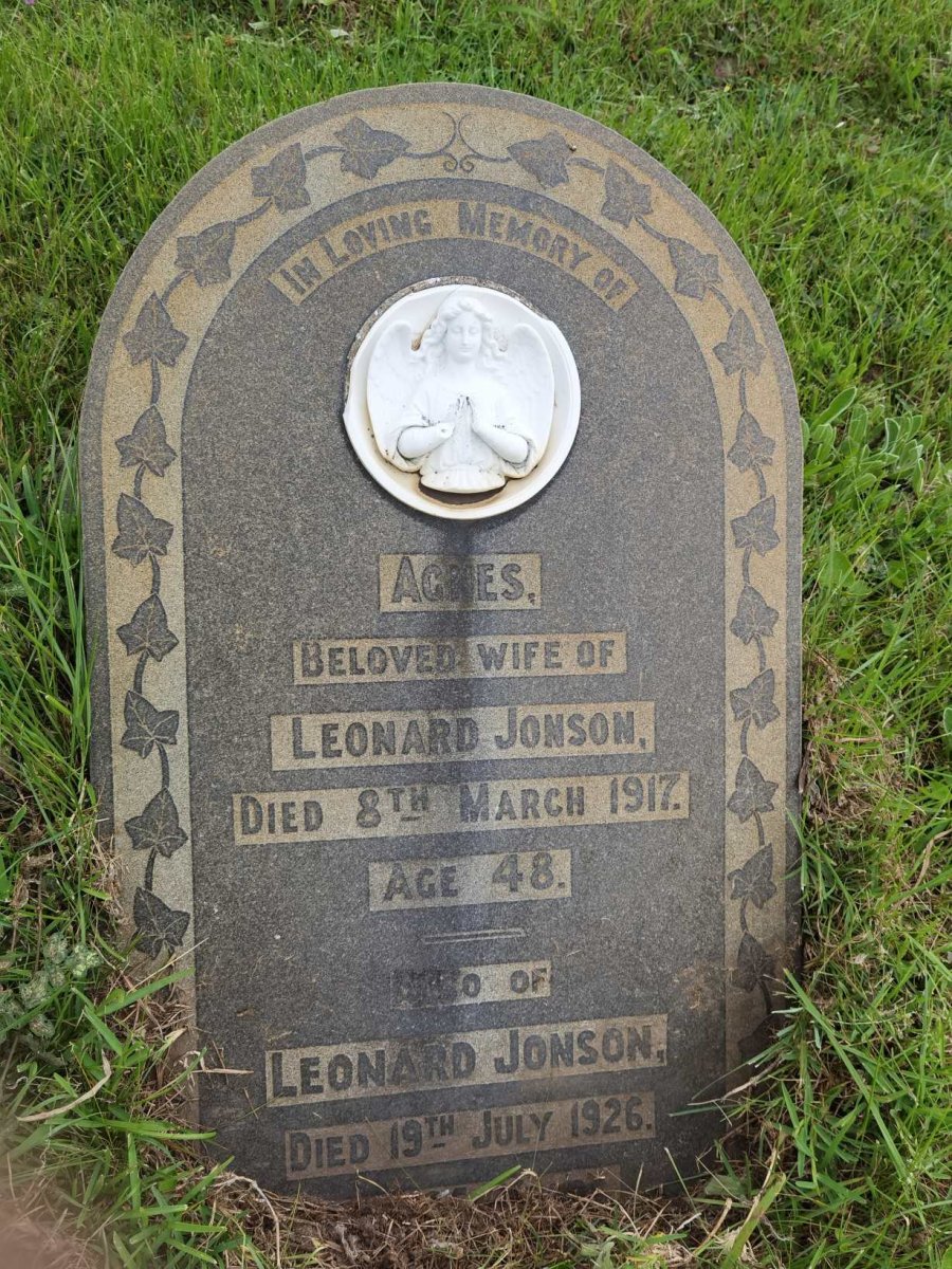 JONSON Leonard -1926 &amp; Agnes -1917