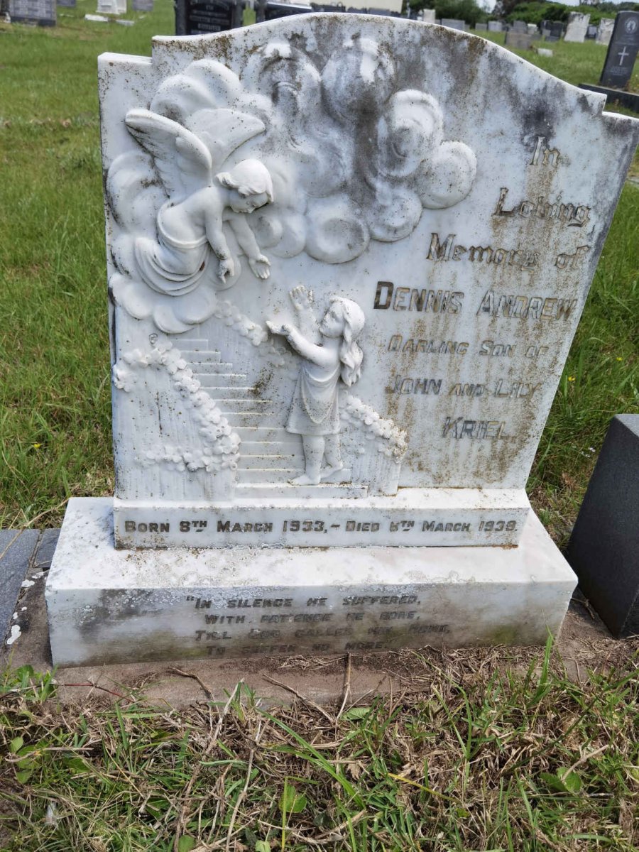 KRIEL Dennis Andrew 1933-1939