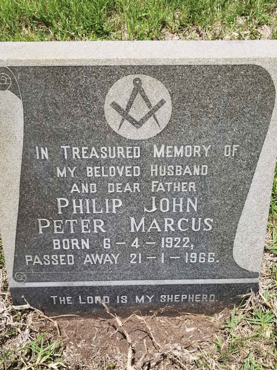 MARCUS Philip John Peter 1922-1966