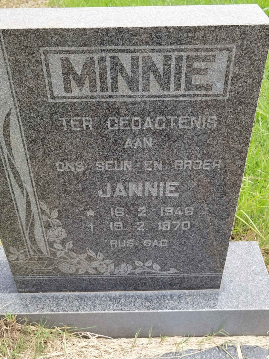 MINNIE Jannie 1948-1970