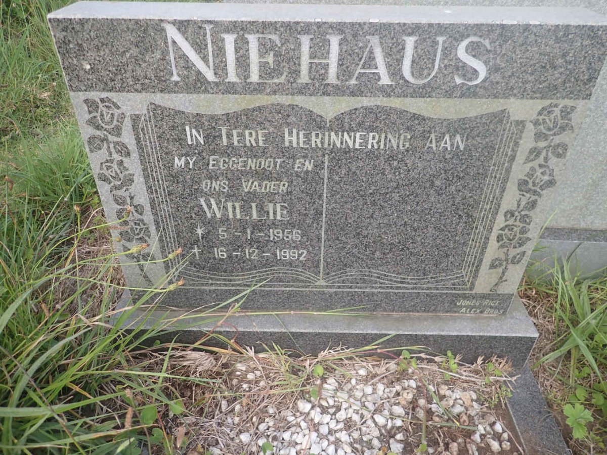 NIEHAUS Willie 1956-1992