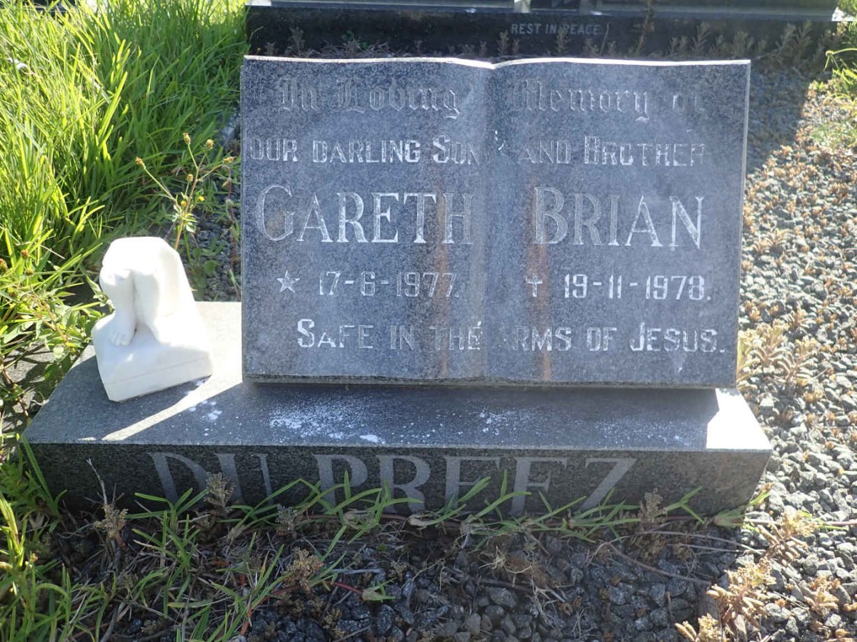 PREEZ Gareth Brian, du 1977-1978