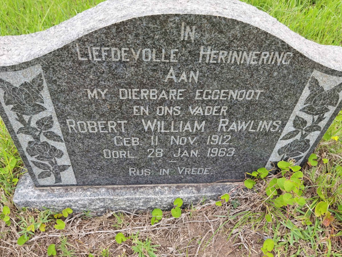 RAWLINS Robert William 1912-1963