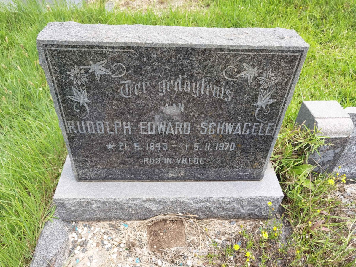 SCHWAGELE Rudolph Edward 1943-1970