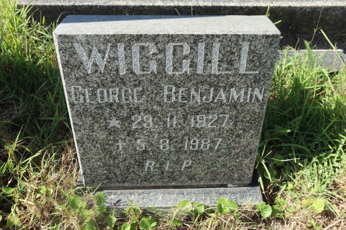 WIGGILL George Benjamin 1927-1987