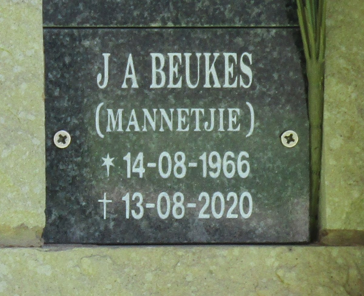 BEUKES J.A. 1966-2020