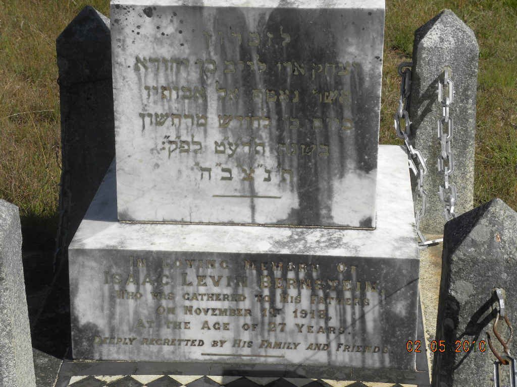 BERNSTEIN Isaac Levin -1918