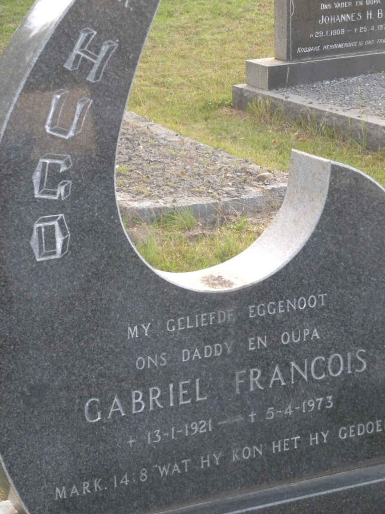 HUGO Gabriel Francois 1921-1973 