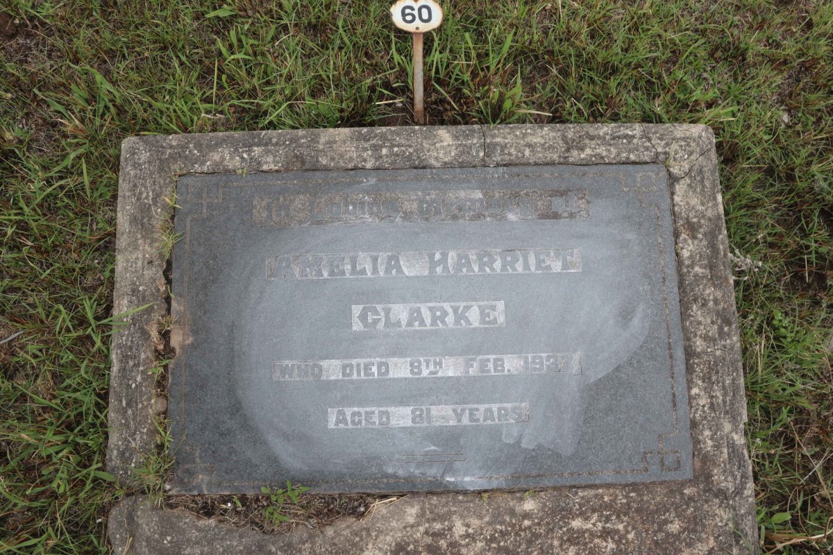 CLARKE Amelia Harriet -1932