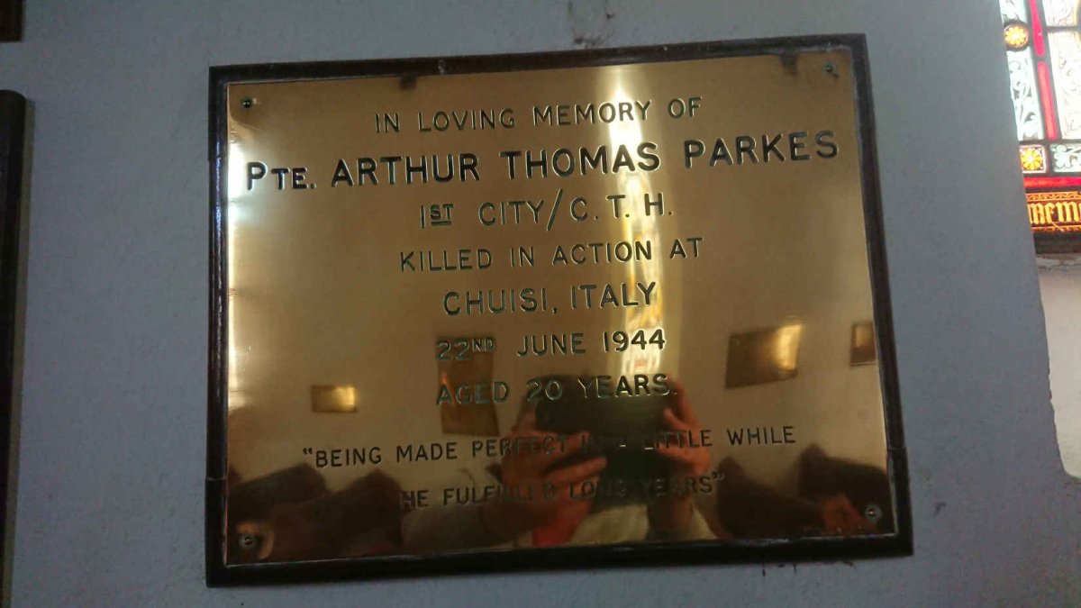 PARKES Arthur Thomas -1944