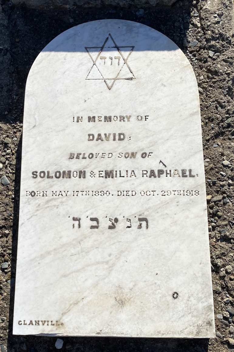 RAPHAEL David 1890-1918