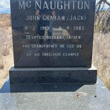MCNAUGHTON John Graham 1910-1987