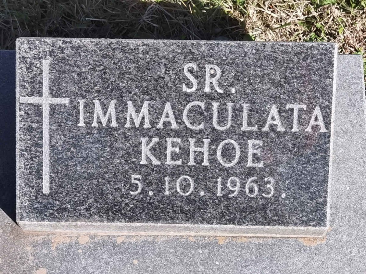 KEHOE Immaculata -1963