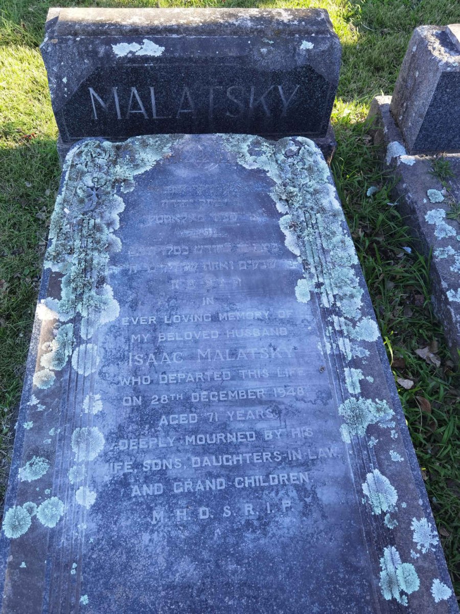 MALATSKY Isaac -1948