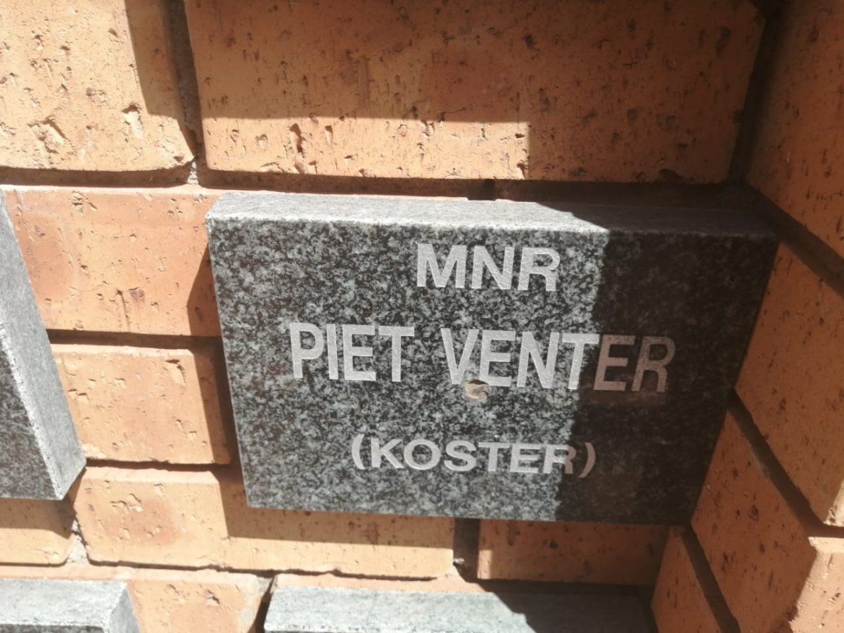 VENTER Piet