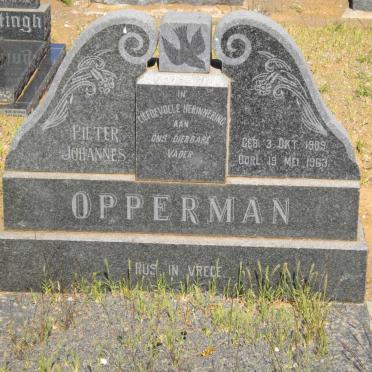 OPPERMAN Pieter Johannes 1909-1963