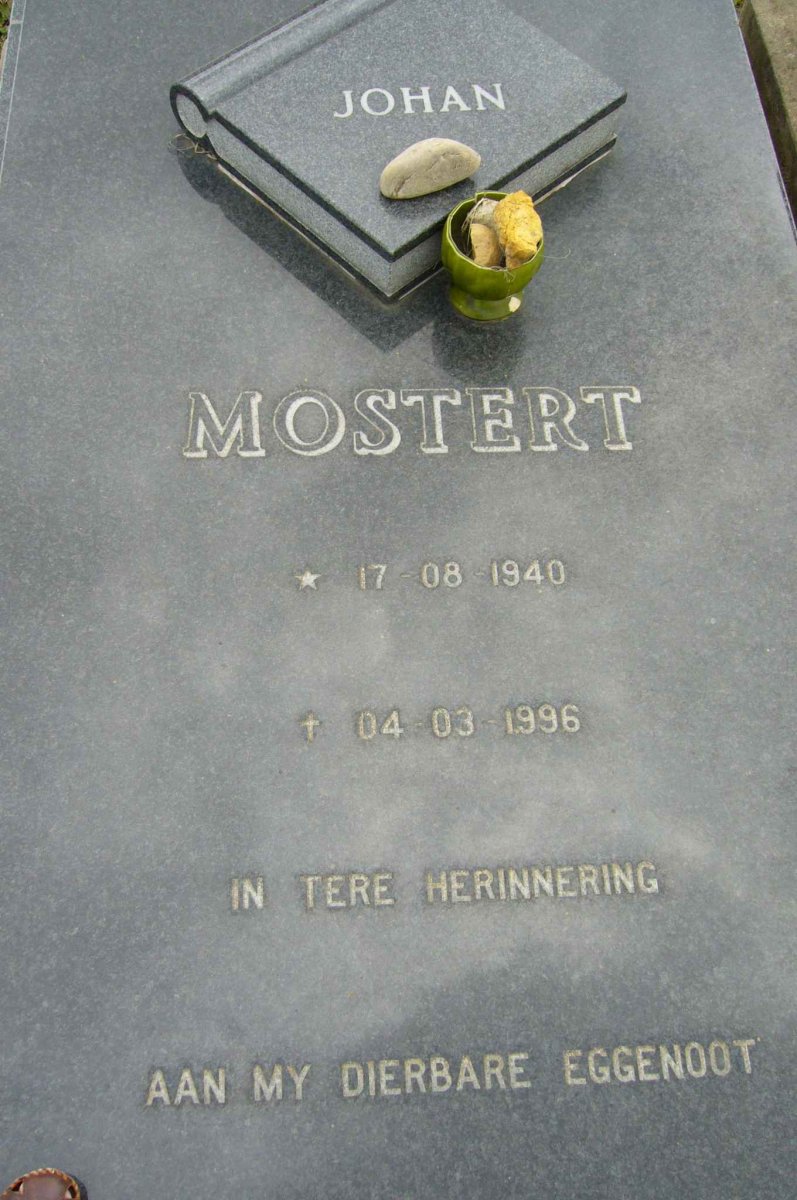 MOSTERT Johan 1940-1996