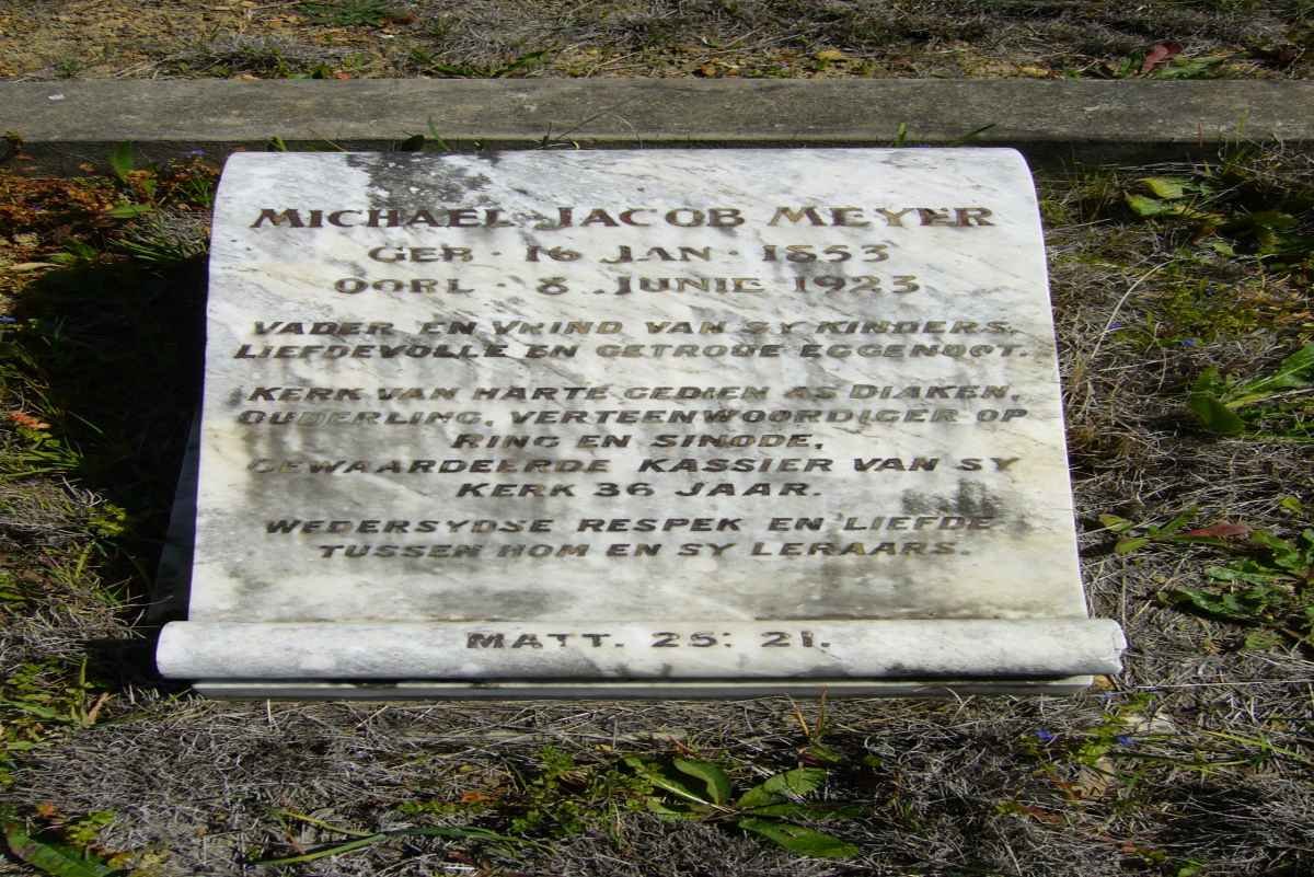 MEYER Michael Jacob 1853-1923