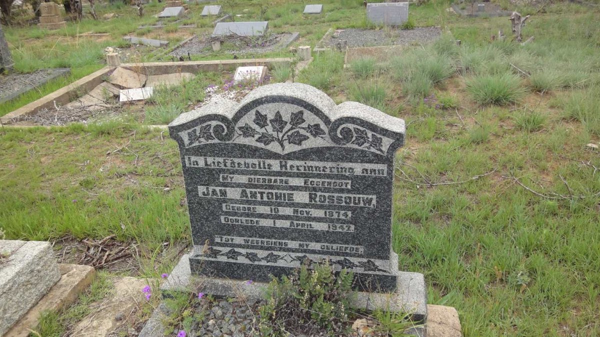 ROSSOUW Jan Antonie 1874-1942