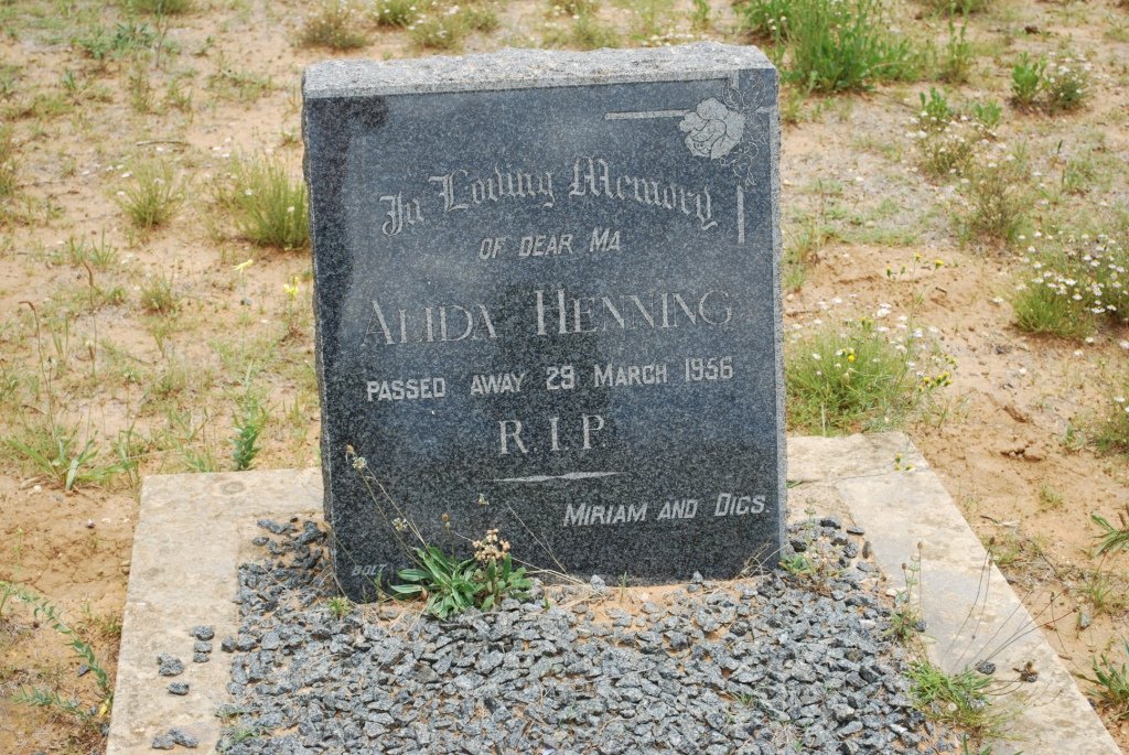 HENNING Alida -1956
