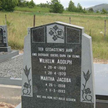 MURRAY Wilhelm Adolph 1909-1970 &amp; Martha Jacoba 1908-1993