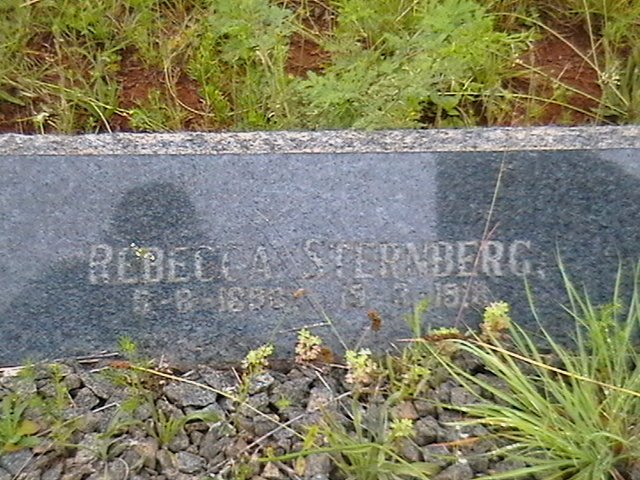 STERNBERG Rebecca 1858-1918