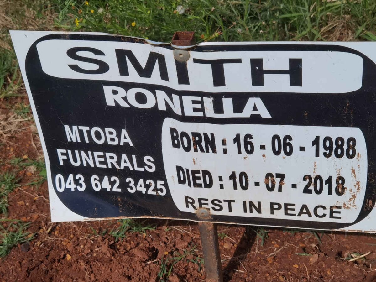 SMITH Ronella 1988-2018