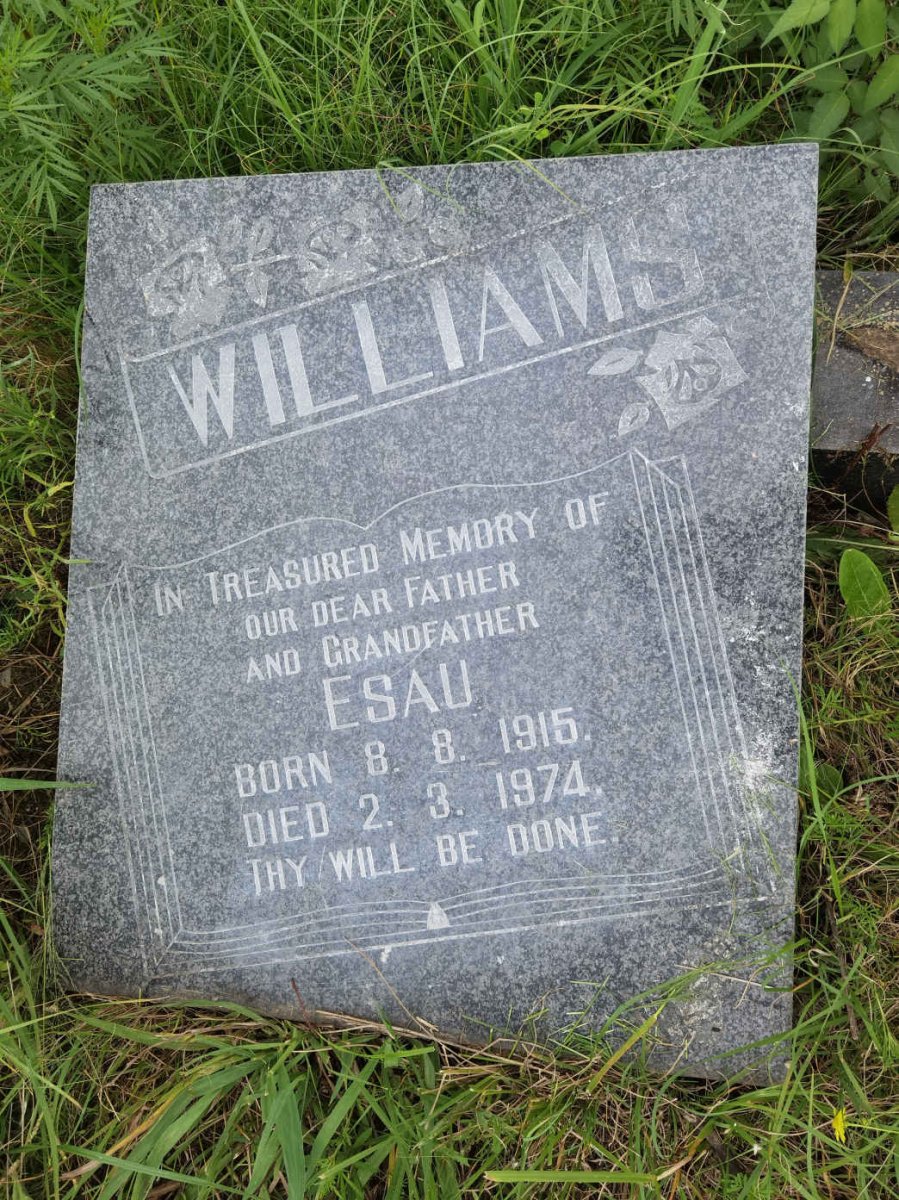 WILLIAMS Esau 1915-1974