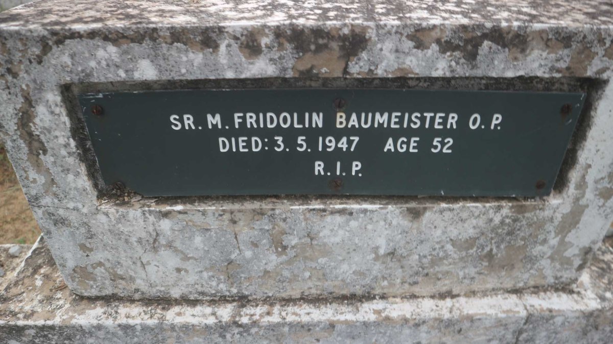 BAUMEISTER Fridolin -1947