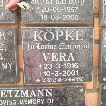 KÖPKE Vera 1916-2001