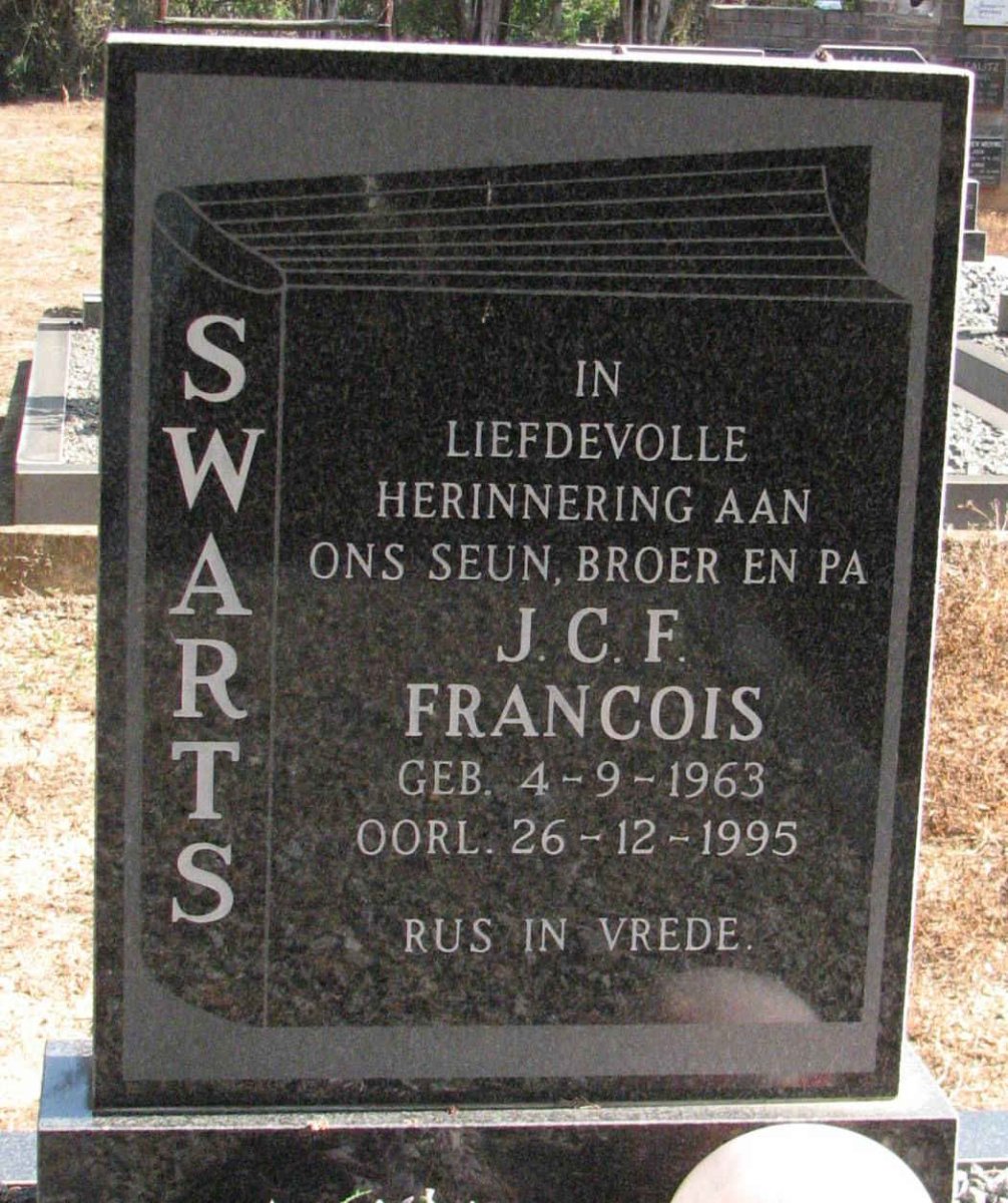 SWARTS J.C.F. 1963-1995