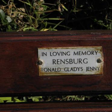 Eastern Cape, KOMGA district, Haga-Haga, bench memorials