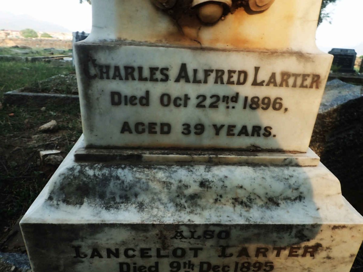 LARTER Charles Alfred -1896 :: LARTER Lancelot -1895