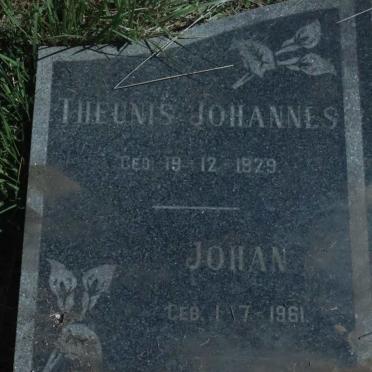 BRUIN Theunis Johannes, de 1929-1970 :: DE BRUIN Johan 1961-1970
