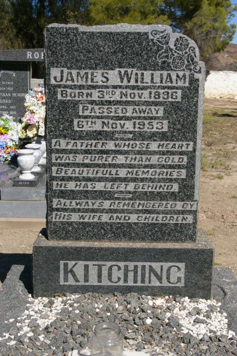 KITCHING James William 1896-1953